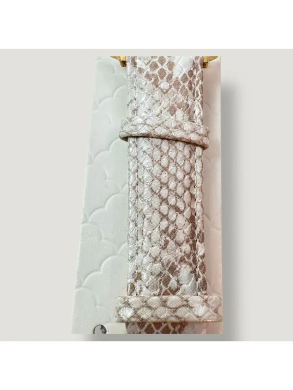 Altar’D State Snake Print Smartwatch Band With Gold Hardware NWT